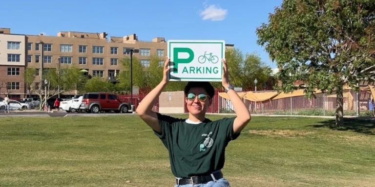 Cristina Port cover photo with bike valet