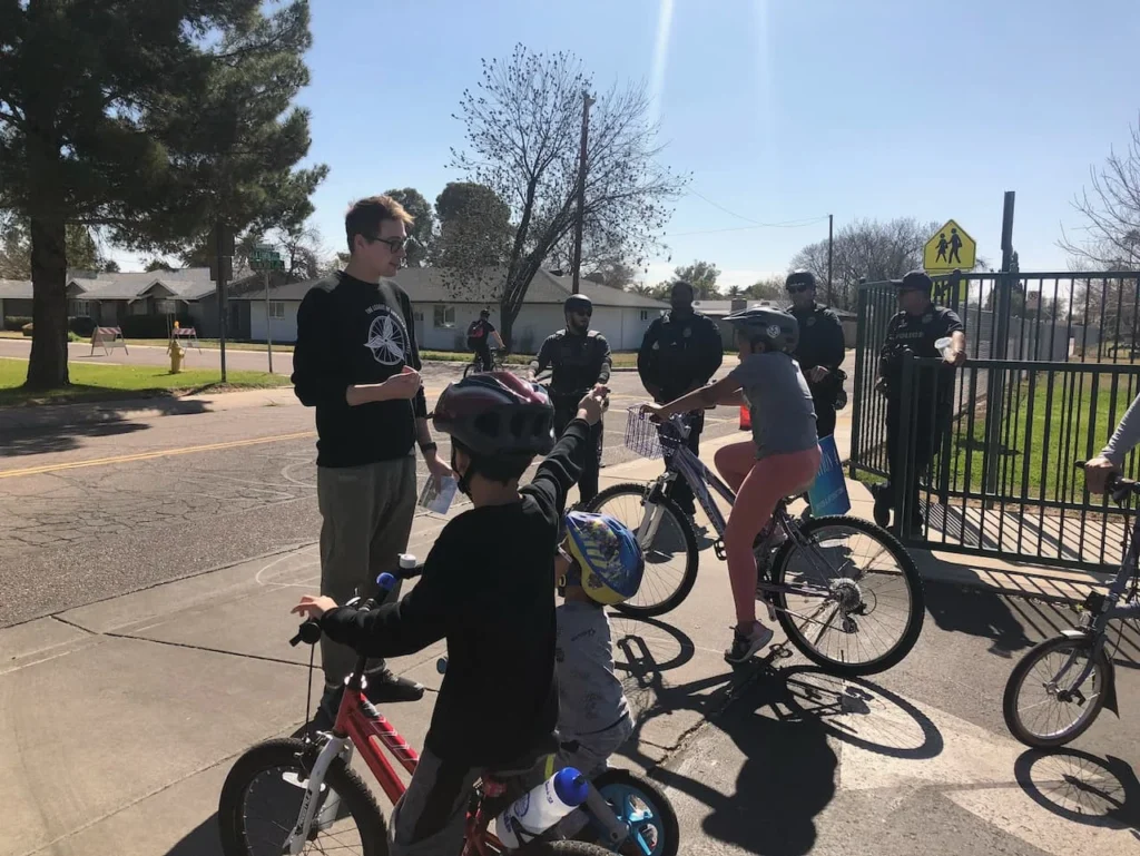 Bike Bus Program in Tempe